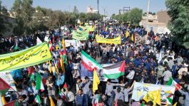 فیلم؛ ۱۳ آبان تماشایی در رفسنجان