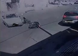 حادثه با موتورسنگین در رفسنجان؛ حال موتورسوار وخیم است
