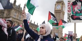 راهپیمایی گسترده لندنی‌ها در حمایت از مردم فلسطین
