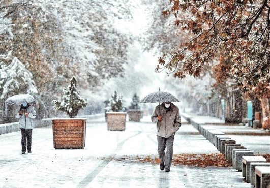 شهروندان این استانها امروز شاهد بارش برف خواهند بود