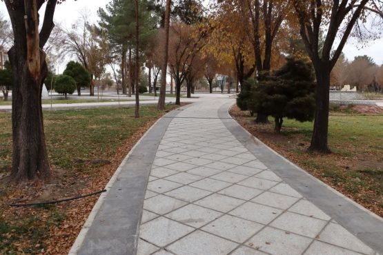 پایان عملیات بهسازی و بازپیرایی بوستان لاله رفسنجان