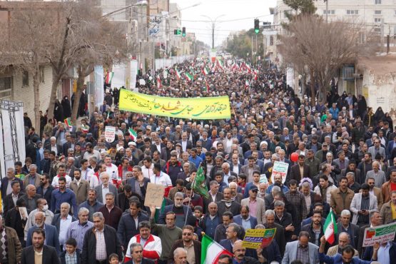 آغاز راهپیمایی ۲۲ بهمن در رفسنجان