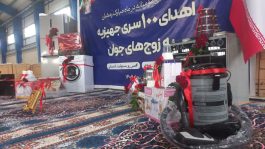 مجتمع مس سرچشمه رفسنجان توزیع ۱۰۰ سری اقلام اساسی جهیزیه را بین نوعروسان آغاز کرد