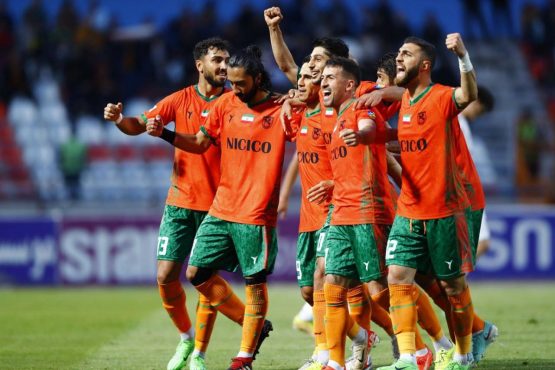 <span style='color:#a2a2a2;font-size:12px;'>گزارش تصویری؛</span><br/>مس جواب حاشیهپردازان را با صعود به یکچهارم نهایی جام حذفی داد