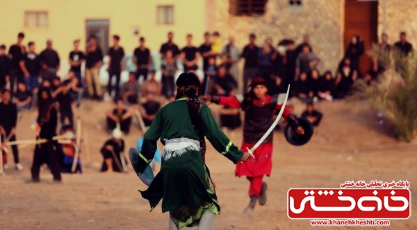 تعزیه ظهر عاشورا در روستای لطفآباد رفسنجان