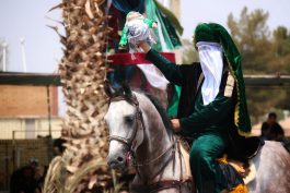 تعزیه و عزاداری روز عاشورای حسینی در قاسمآباد رفسنجان