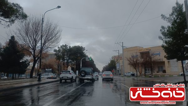 <span style='color:#a2a2a2;font-size:12px;'>خانه خشتی گزارش میدهد؛</span><br/>برف ناغافل در رفسنجان