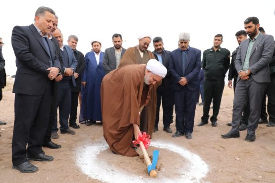 <span style='color:#a2a2a2;font-size:12px;'>با حضور مسئولان قضایی استان:</span><br/>کلنگ احداث ساختمان های جدید دادگستری نوق و صفائیه به زمین زده شد