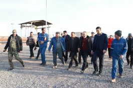 معاون سازمان پدافند غیرعامل کشور از مراکز انتقال نفت رفسنجان بازدید کرد