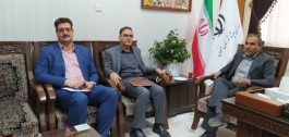 دیدار سرپرست مخابرات رفسنجان با فرماندار