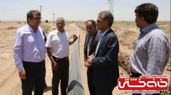 بازدید استاندار کرمان از عملیات آبرسانی به ۷ روستای رفسنجان