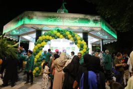 <span style='color:#a2a2a2;font-size:12px;'>گزارش تصویری؛</span><br/>ششمین شب از فعالیت موکب شمیم کربلا در دهه کرامت