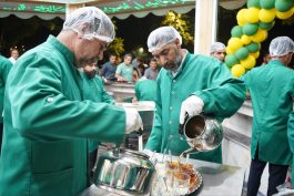 <span style='color:#a2a2a2;font-size:12px;'>گزارش تصویری؛</span><br/>پایان خدمترسانی موکب شمیم کربلا در دهه کرامت