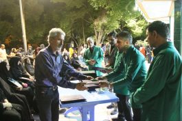 <span style='color:#a2a2a2;font-size:12px;'>گزارش تصویری؛</span><br/>موکب شمیم کربلا سفیر اهدای عضو در رفسنجان/ مراسم سالگرد شهادت آیتالله رئیسی و همراهان توسط موکب