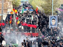 <span style='color:#a2a2a2;font-size:12px;'>گزارش تصویری؛</span><br/>حضور پرشور مردم در مراسم عزاداری عاشورای حسینی در قاسمآباد حاجی رفسنجان