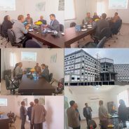 بازدید سرپرست حسابرسی مالیاتی از پروژه بیمارستان تسکین رفسنجان