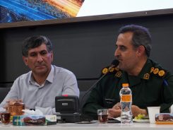 قدردانی فرمانده سپاه رفسنجان از تلاشهای مجتمع مس سرچشمه در جنگ ۱۲ روزه