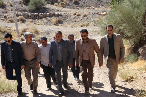 بازدید مسئولین رفسنجان از دهستان خنامان و روستاهای مرزی با هدف رسیدگی به مطالبات مردمی