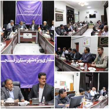 ستاد ساماندهی جوانان شهرستان رفسنجان با محوریت مسکن و اشتغال برگزار شد