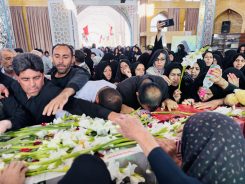 <span style='color:#a2a2a2;font-size:12px;'>گزارش تصویری؛</span><br/>تشییع پیکر مطهر شهید گمنام در روستاهای شهرستان رفسنجان با حضور پرشور مردم