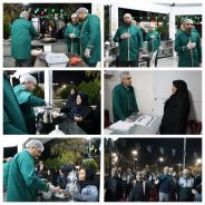 مدیران آموزش و پرورش رفسنجان در چایخانه حضرت رضا(ع) میزبان مردم شدند