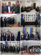 افتتاح پایگاه بسیج شهدای گمنام مدیریت امور حسابرسی مالیاتی شهرستان رفسنجان