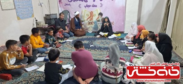 برگزاری پویش سراسری «بوستان قرآنی محلات» در محله حجاب رفسنجان