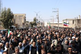 <span style='color:#a2a2a2;font-size:12px;'>رفسنجان در سوگ؛</span><br/>روایت اشک و خشم در بزرگداشت رهبر انقلاب اسلامی 