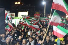 <span style='color:#a2a2a2;font-size:12px;'>برای بیست و یکمین شب پیاپی؛</span><br/>تجمع شبانه مردم رفسنجان در محکومیت حمله تروریستی آمریکا و اسرائیل ادامه دارد