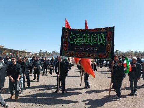 <span style='color:#a2a2a2;font-size:12px;'>گزارش تصویری؛</span><br/>عزای هیئت‌های مذهبی رفسنجان پس از شهادت امام خامنه‌ای