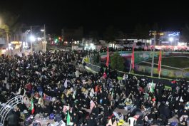 <span style='color:#a2a2a2;font-size:12px;'>گزارش تصویری؛</span><br/>اجتماع خون‌خواهی امام شهید امت در رفسنجان همزمان با شب قدر