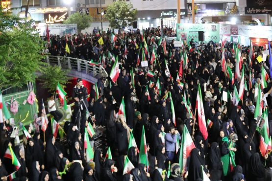 <span style='color:#a2a2a2;font-size:12px;'>گزارش تصویری؛</span><br/>شب پنجاه و چهارم گردهمایی مردمی رفسنجان در حمایت از نیروهای مسلح