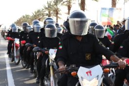 <span style='color:#a2a2a2;font-size:12px;'>گزارش تصویری؛</span><br/>نمایش عظیم اقتدار ملی «جان‌فدایان ایران امام‌رضایی» در رفسنجان