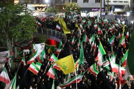 <span style='color:#a2a2a2;font-size:12px;'>گزارش تصویری؛</span><br/>چهلمین شب گردهمایی مردم رفسنجان در حمایت از نیروهای مسلح