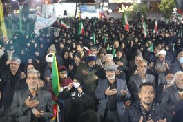 <span style='color:#a2a2a2;font-size:12px;'>گزارش تصویری؛</span><br/>شب سی دومین و سومین گردهمایی مردم رفسنجان در حمایت از نیروهای مسلح