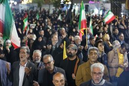 <span style='color:#a2a2a2;font-size:12px;'>گزارش تصویری؛</span><br/>شب چهل و یکم  گردهمایی مردم رفسنجان در حمایت از نیروهای مسلح