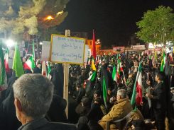 اربعین عروج؛ تجدید میثاق مردم رفسنجان با آرمان‌های رهبر شهید