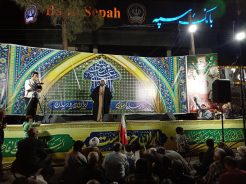 ملت ایران همیشه در صحنه و در برابر ظلم‌ها مقاوم است