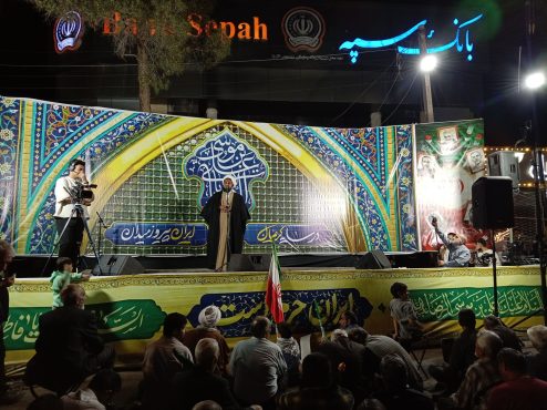 ملت ایران همیشه در صحنه و در برابر ظلم‌ها مقاوم است