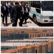 بازدید مسئولان استانی و شهرستانی از مهمانشهر قدیم و جدید رفسنجان