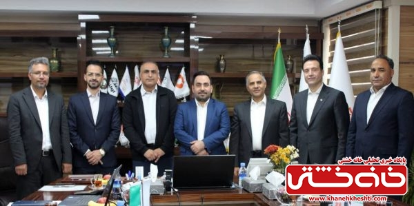 جلسه مشترک مدیرعامل موسسه صندوق بازنشستگی مس و مدیرعامل بانک تجارت برگزار شد
