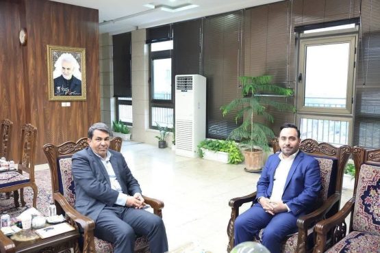 دیدار مدیرعامل موسسه صندوق بازنشستگی شرکت ملی صنایع مس ایران با استاندار کرمان