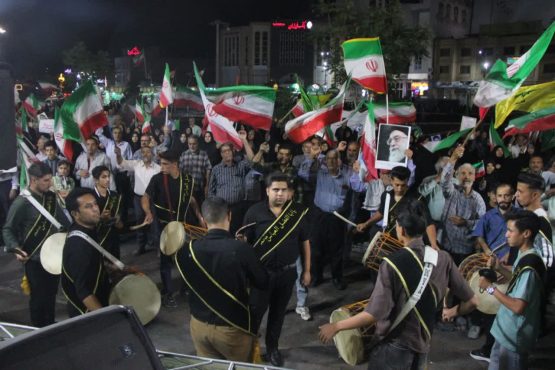 <span style='color:#a2a2a2;font-size:12px;'>گزارش تصویری؛</span><br/>صد و چهارمین شب گردهمایی مردم رفسنجان در حمایت از نیروهای مسلح