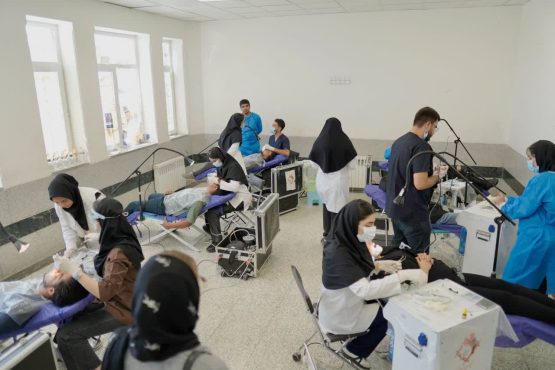 خدمات بهداشتی، درمانی، فرهنگی و آموزشی مجتمع مس سرچشمه به خیریه‌ها و مراکز نیکوکاری شهرستان رفسنجان