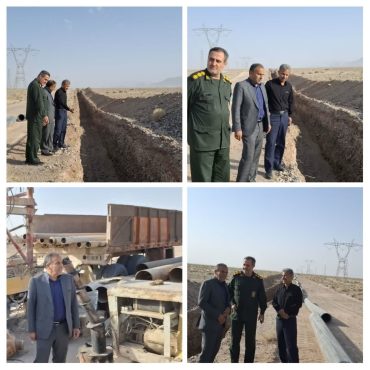 <span style='color:#a2a2a2;font-size:12px;'>در راستای نظارت بر طرح‌های زیرساختی آبرسانی شهرستان</span><br/>فرماندار ویژه رفسنجان از پروژه خط لوله انتقال آب رفسنجان به نوقات بازدید کرد