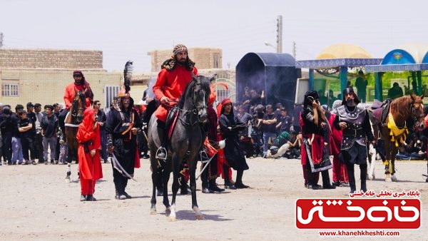 <span style='color:#a2a2a2;font-size:12px;'>گزارش تصویری؛</span><br/>تعزیه‌خوانی ظهر عاشورا در قاسم‌آباد حاجی برگزار شد
